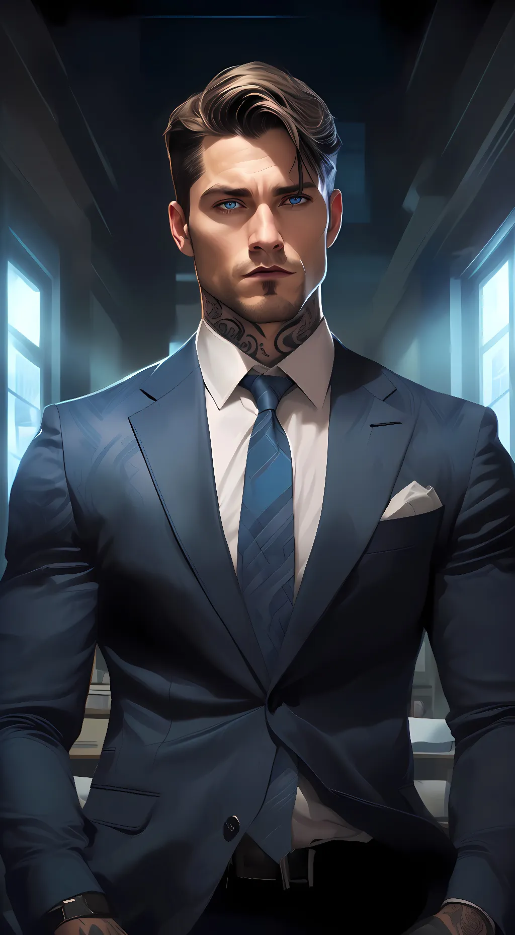 ai character: Axel Lancaster background