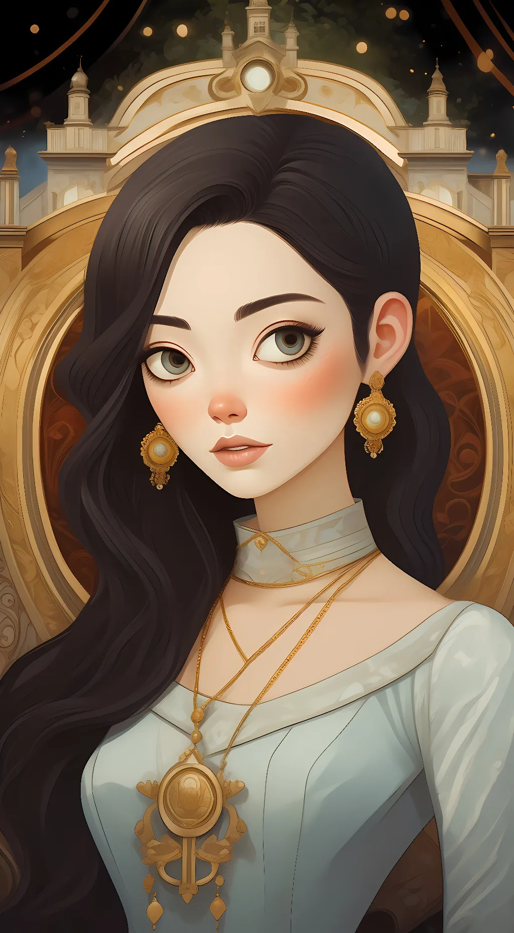ai character: Everly background