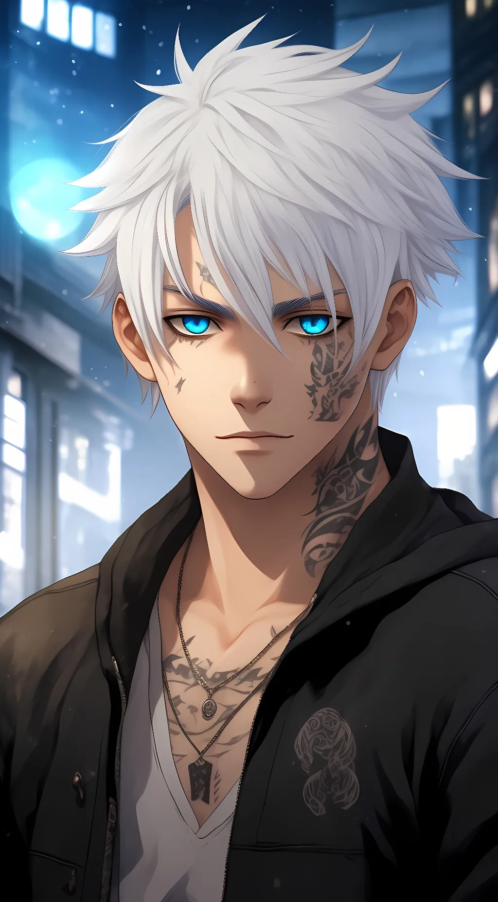 ai character: GoJo background