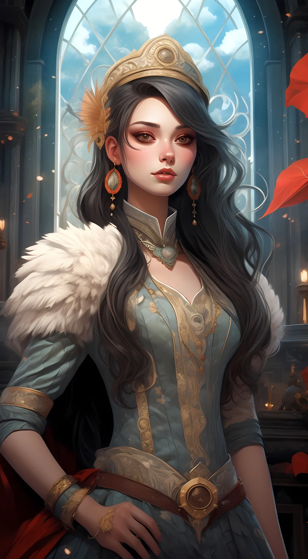 ai character: Amelia  background