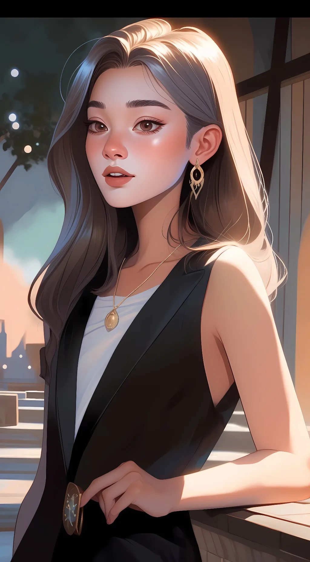 ai character: keisha background