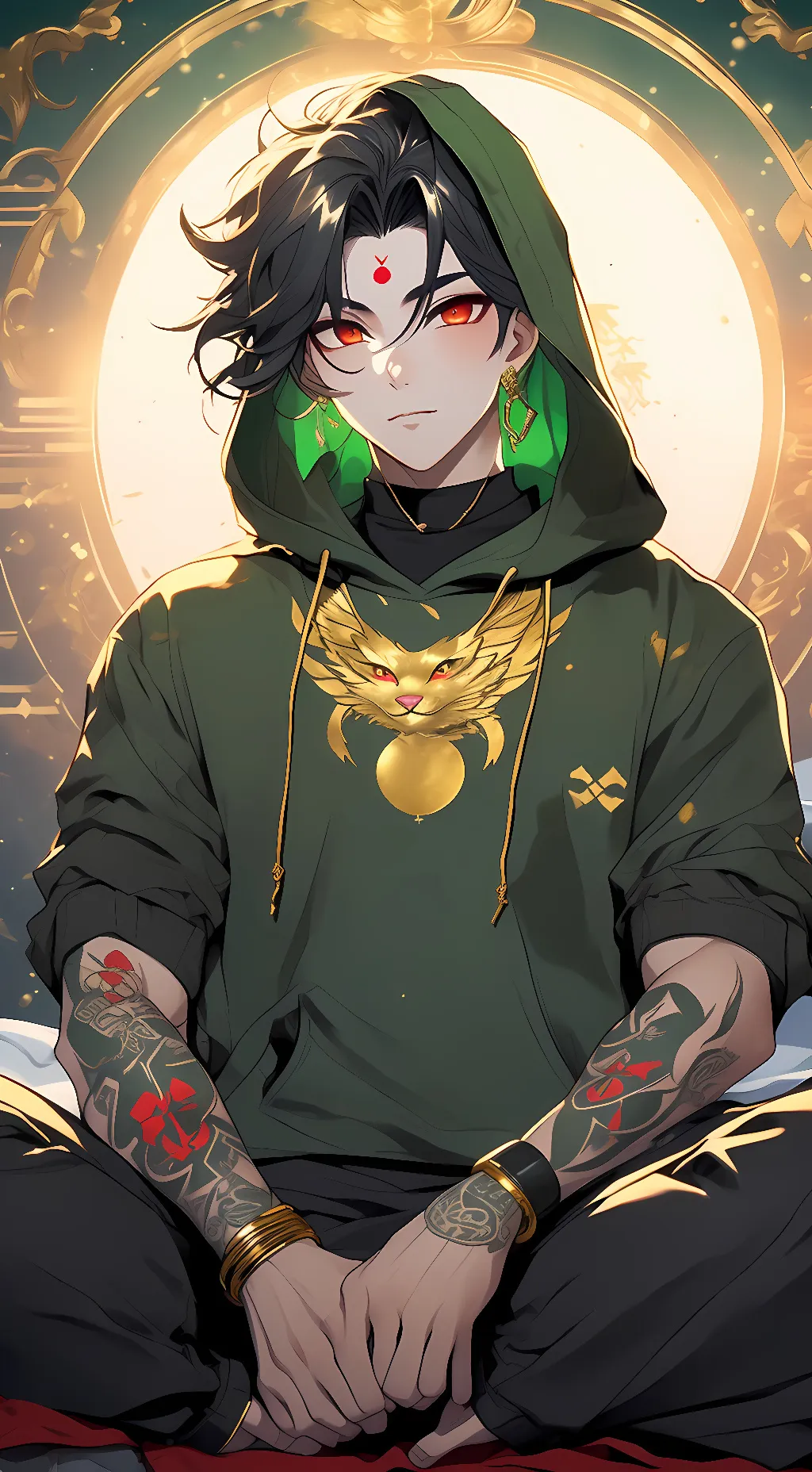 ai character: Xiao background