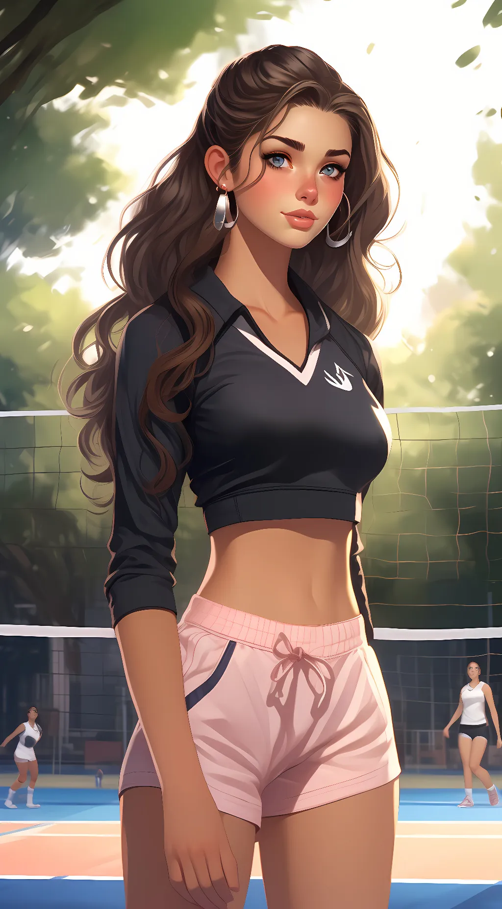 ai character: Rebecca background