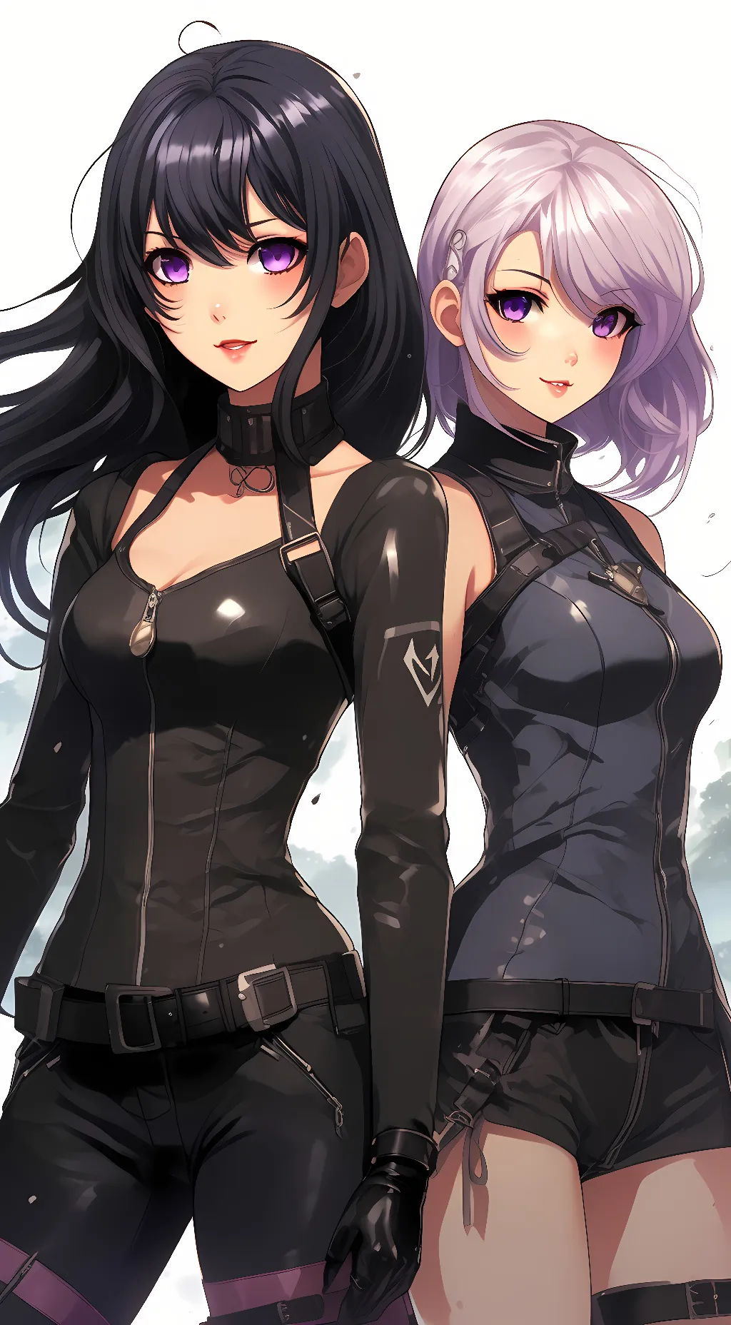 ai character: Momo and Jiro background