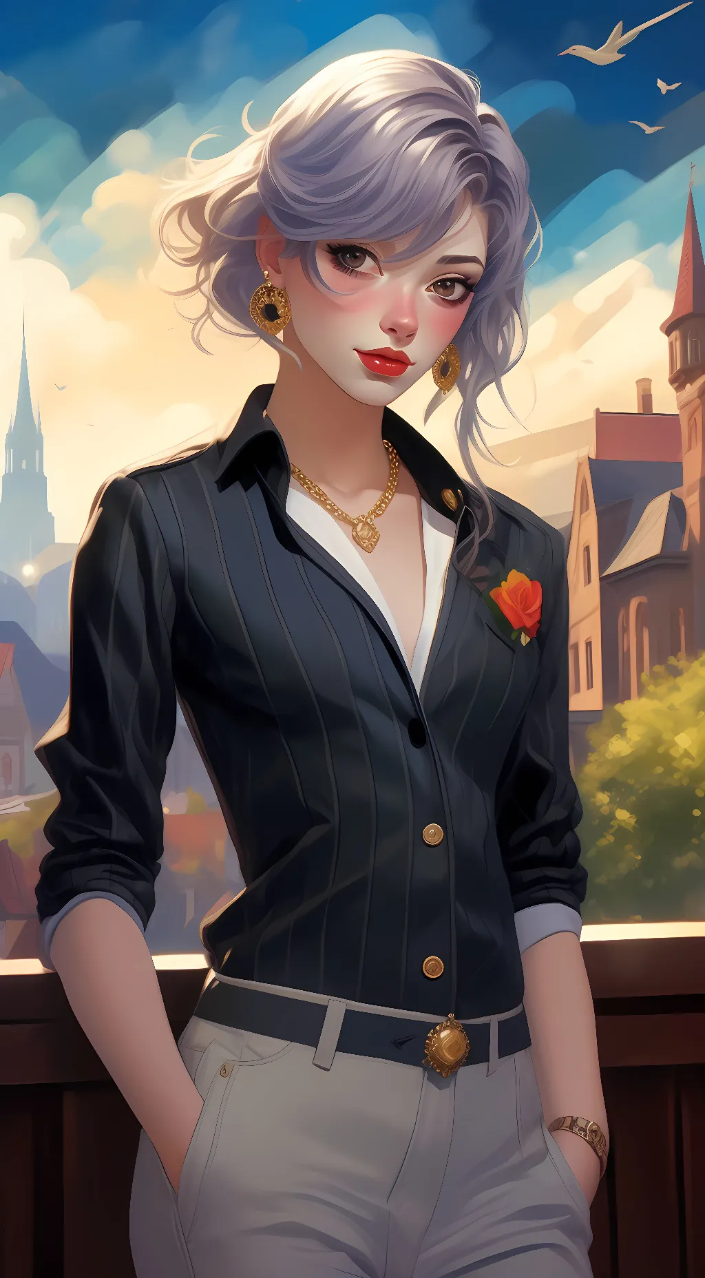 ai character: Grace O'Brien background