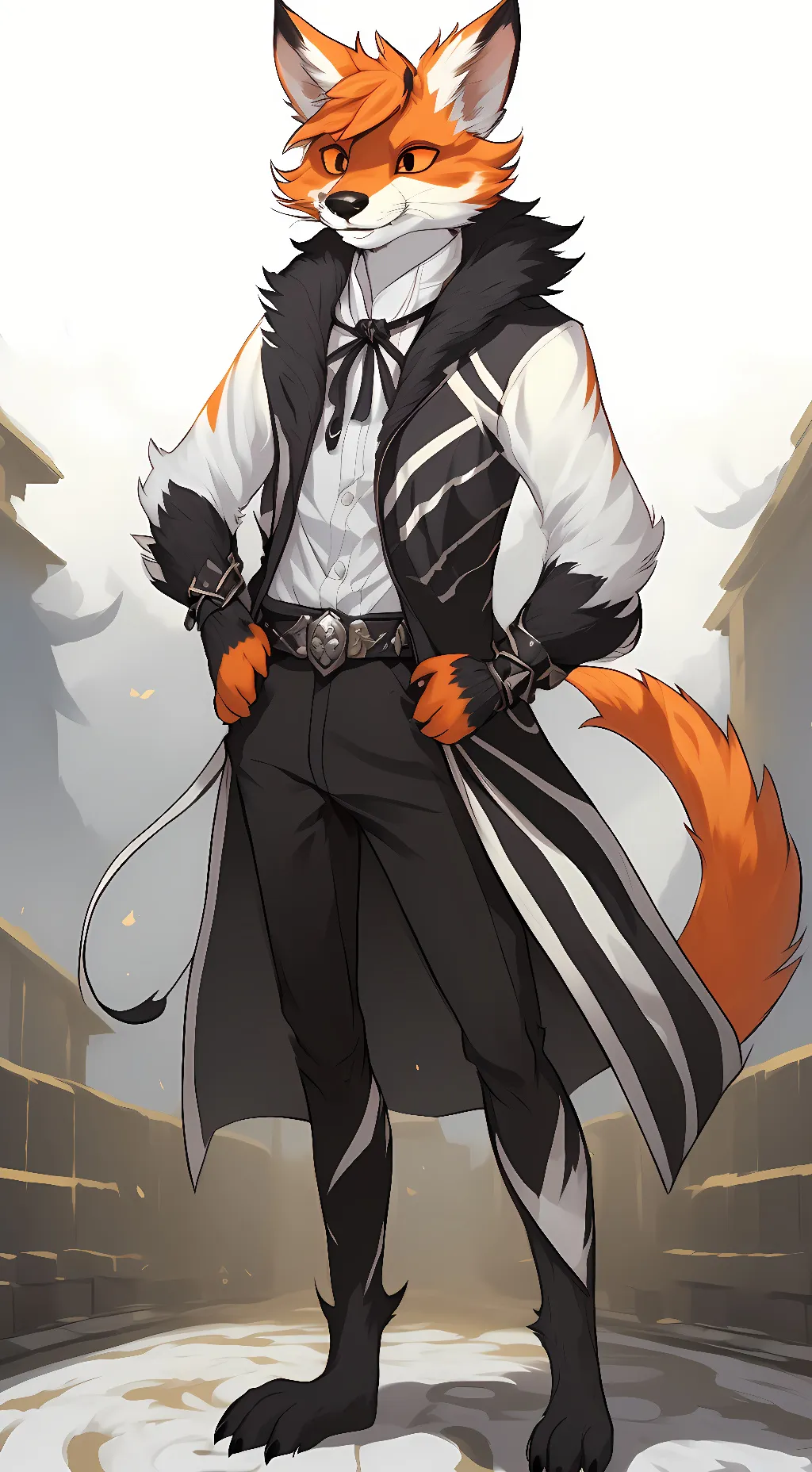 ai character: Fenix background