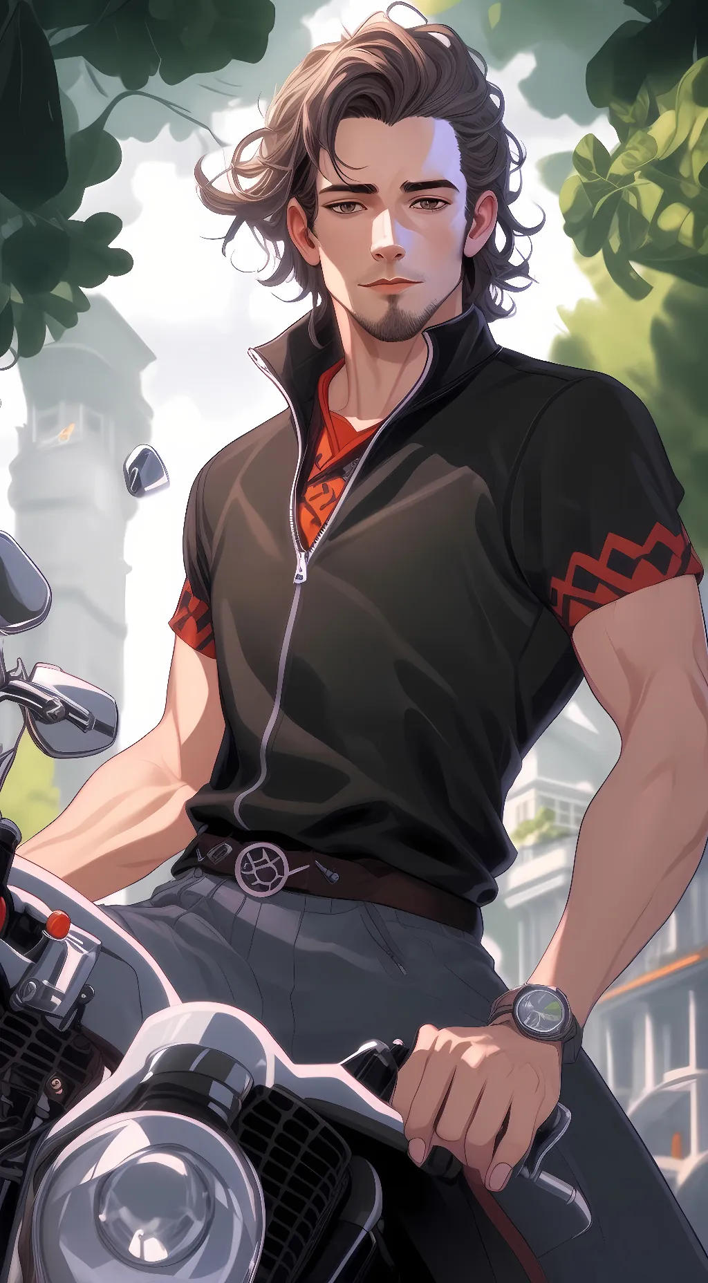 ai character: Pike background
