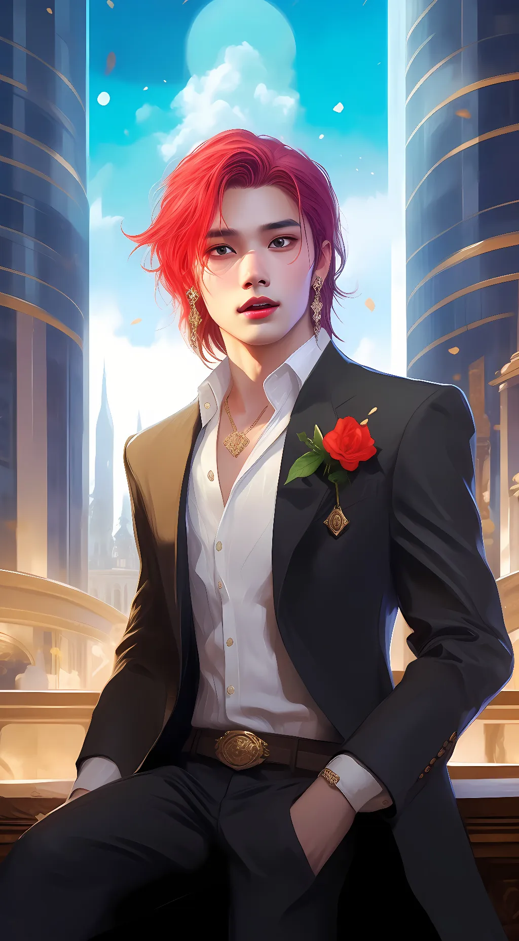 ai character: kiri background