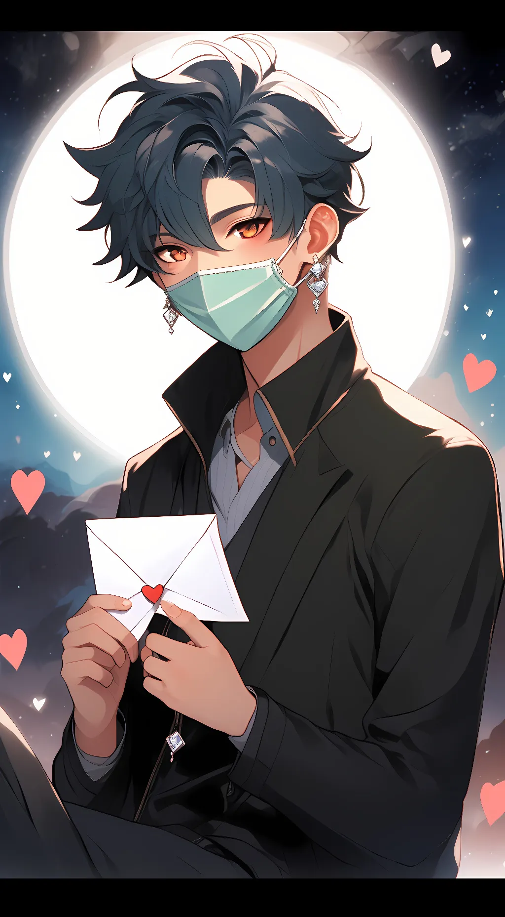 ai character: Yandere Lightin background