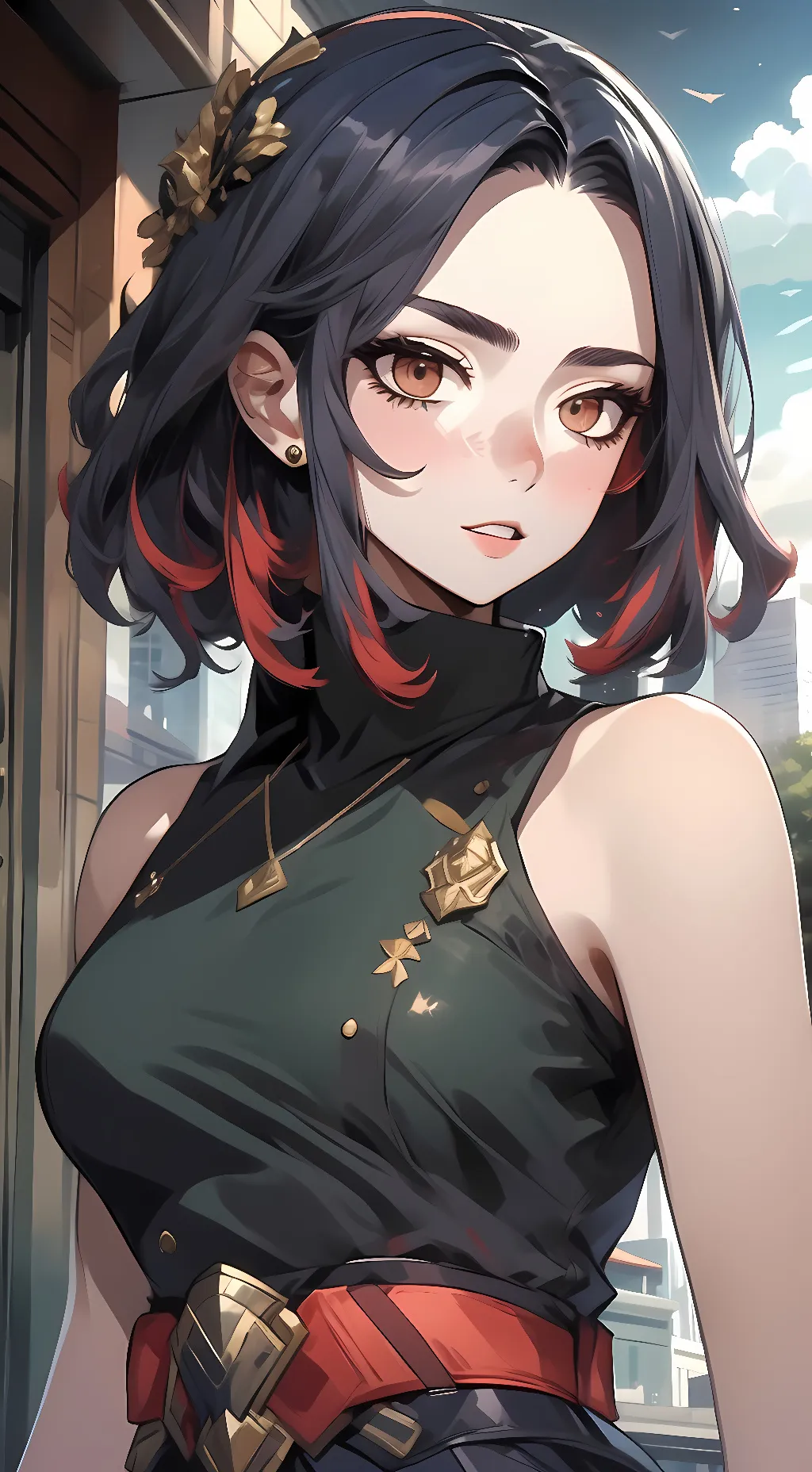ai character: Kaina Tsutsumi background