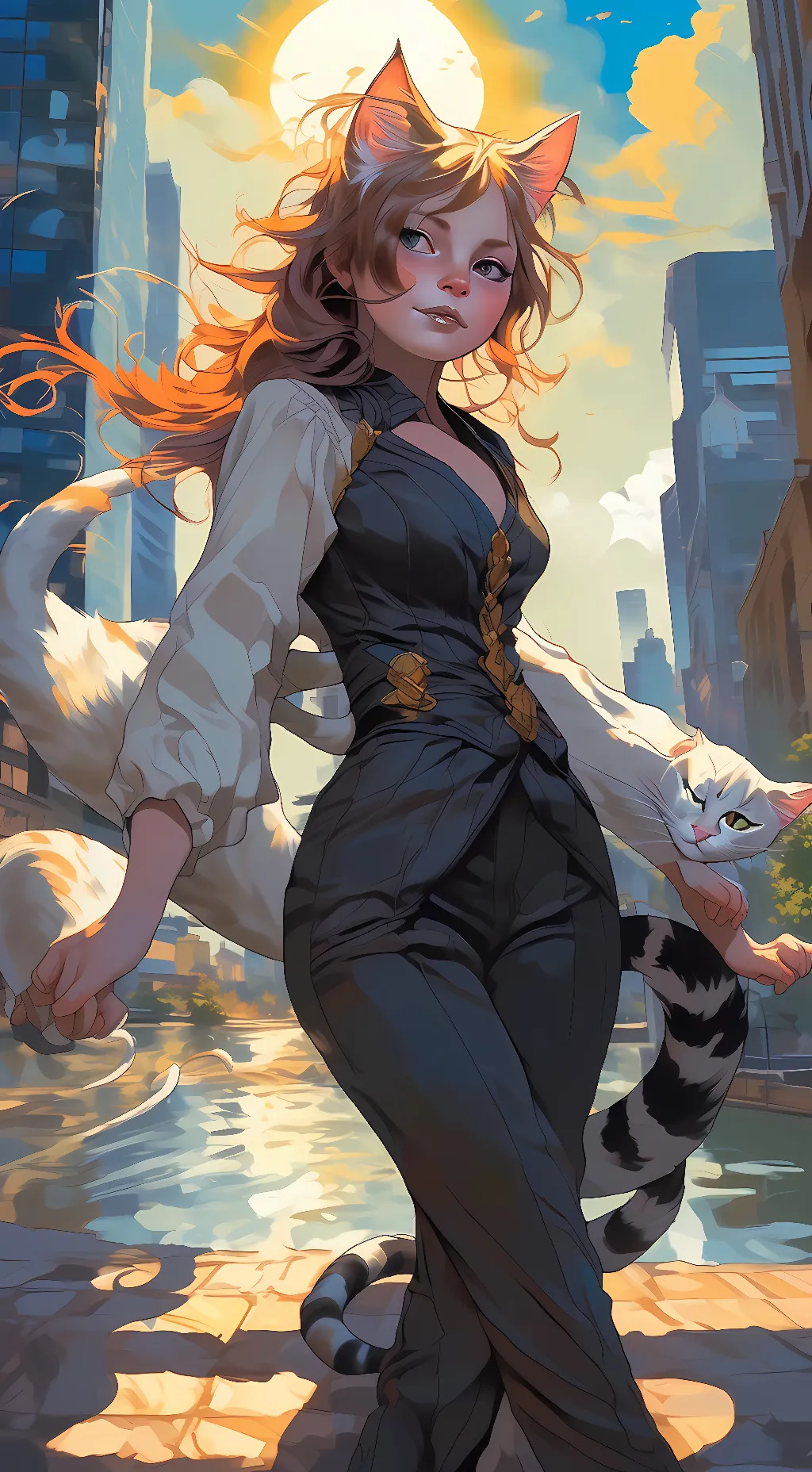 ai character: iris background