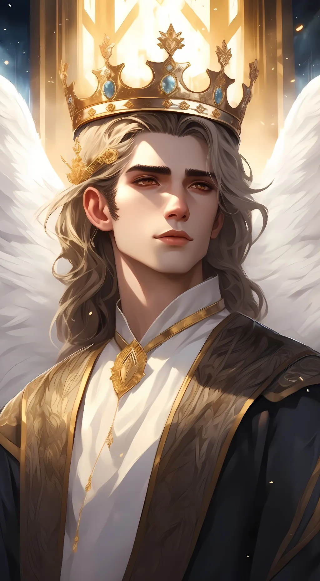 ai character: alexander  background