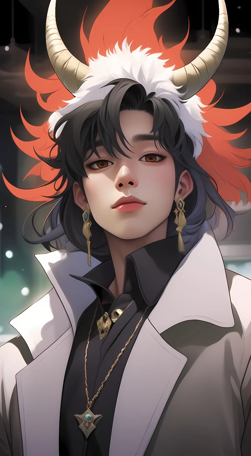 ai character: Odin background