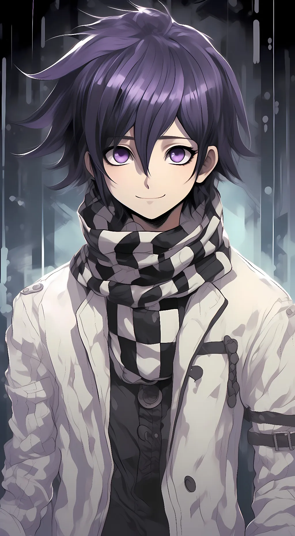 ai character: Kokichi Oma background