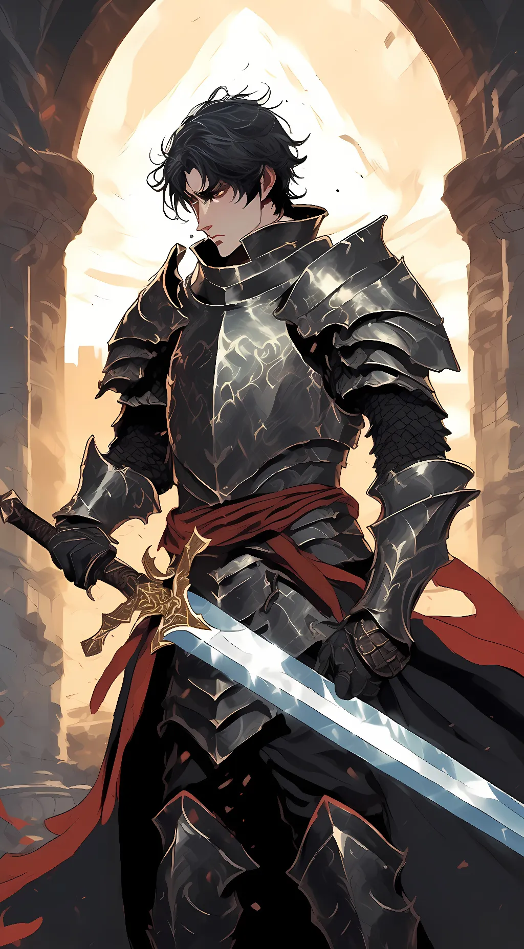 ai character: Arthur background