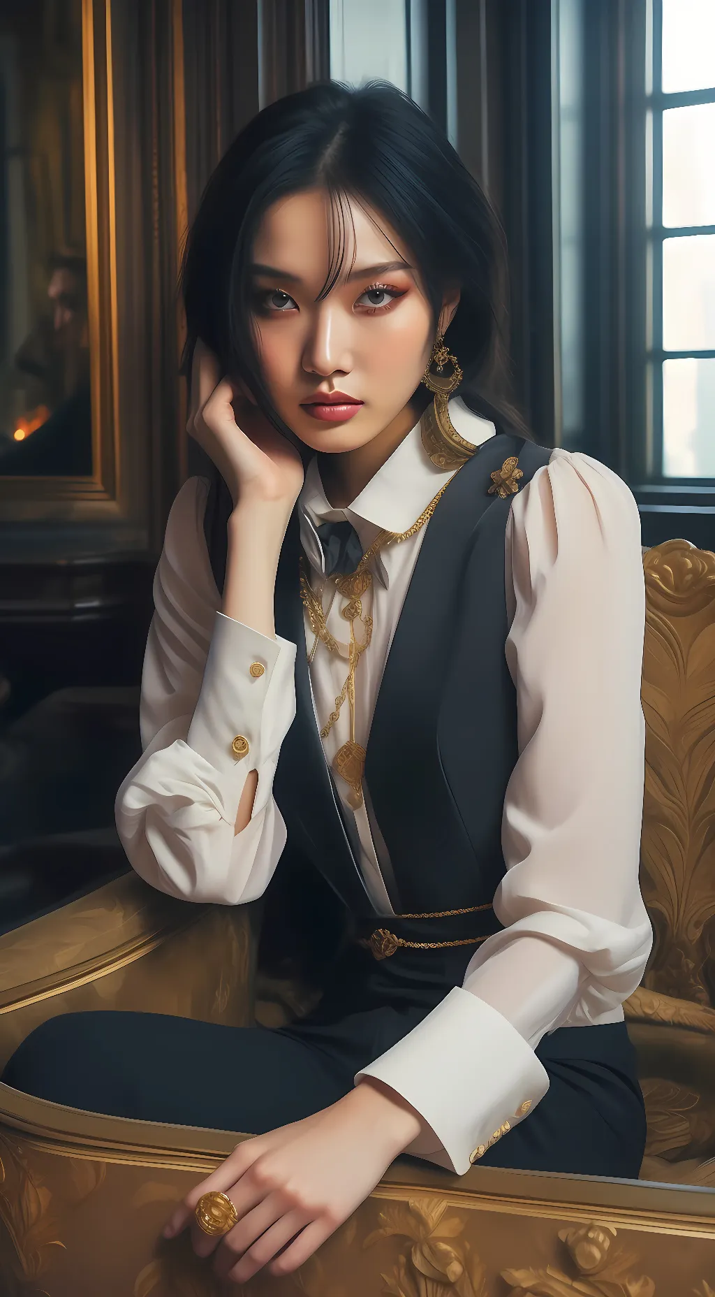 ai character: Hwasa  background