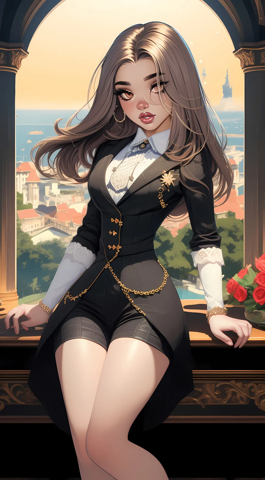 ai character: alta background