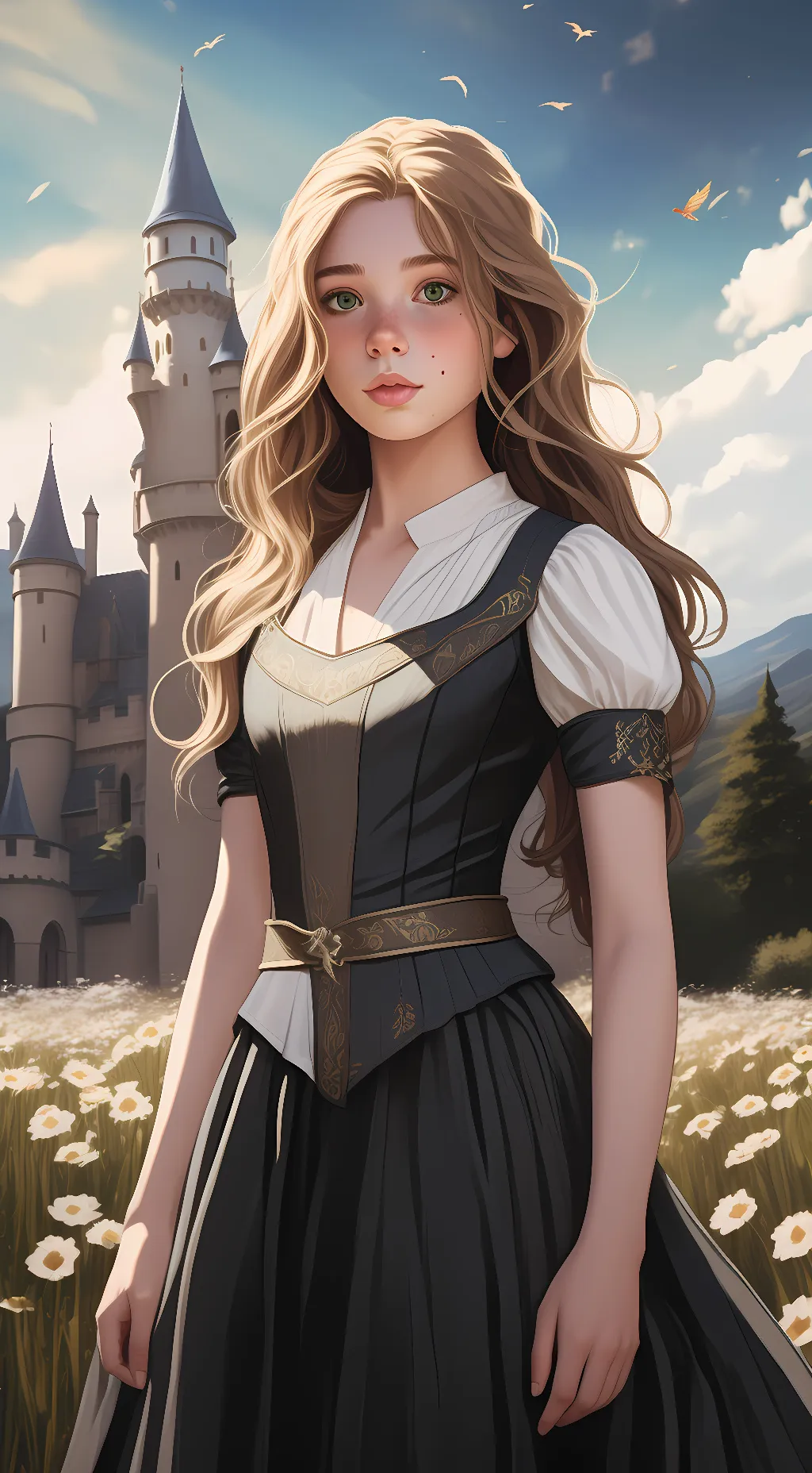 ai character: Life as a princess background