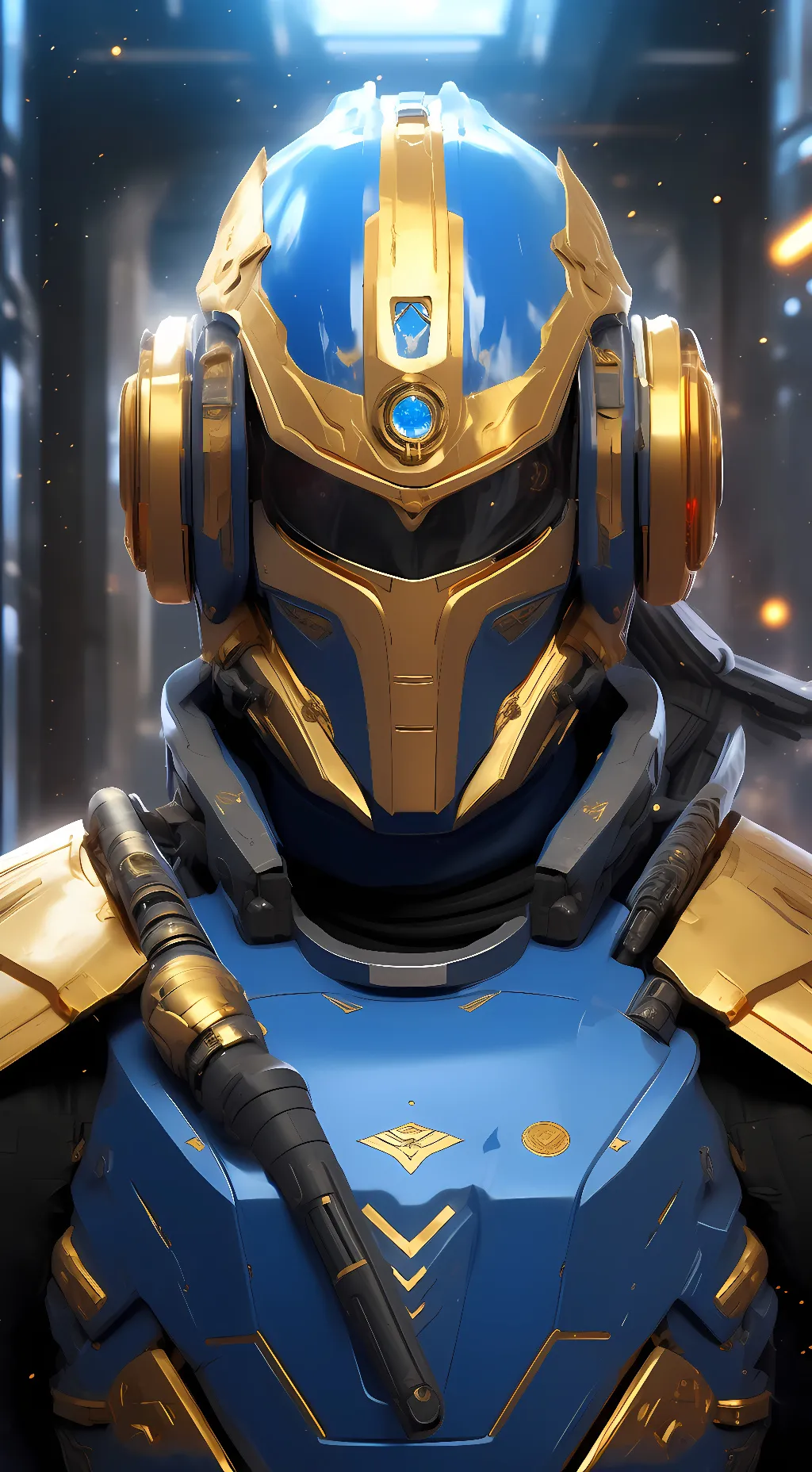 ai character: space Marine background