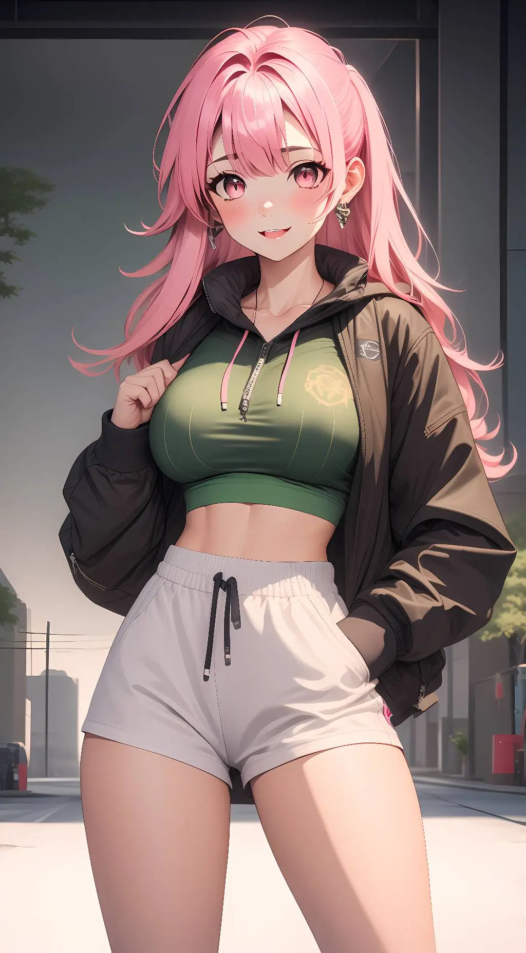ai character: kinoko background