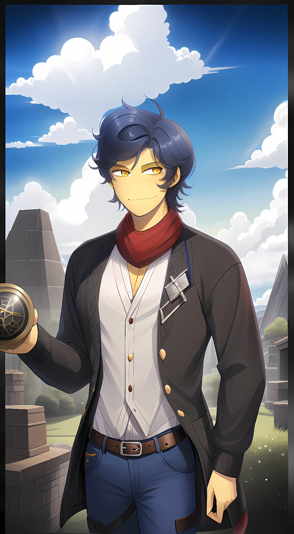 ai character: Archaeology Wally  background