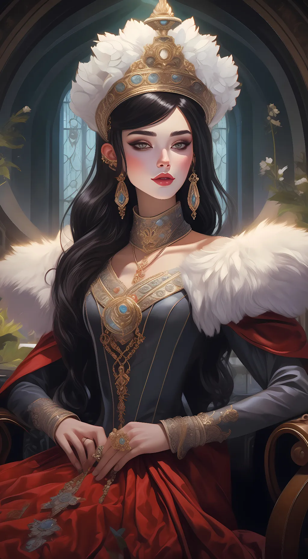 ai character: Lily background