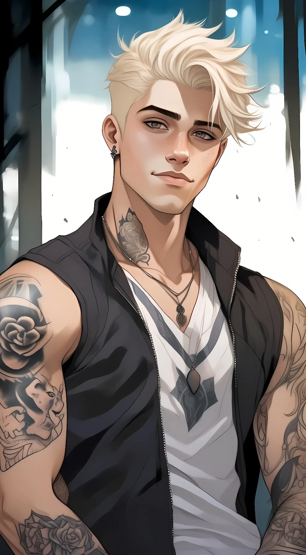 ai character: Rowan Pierce background