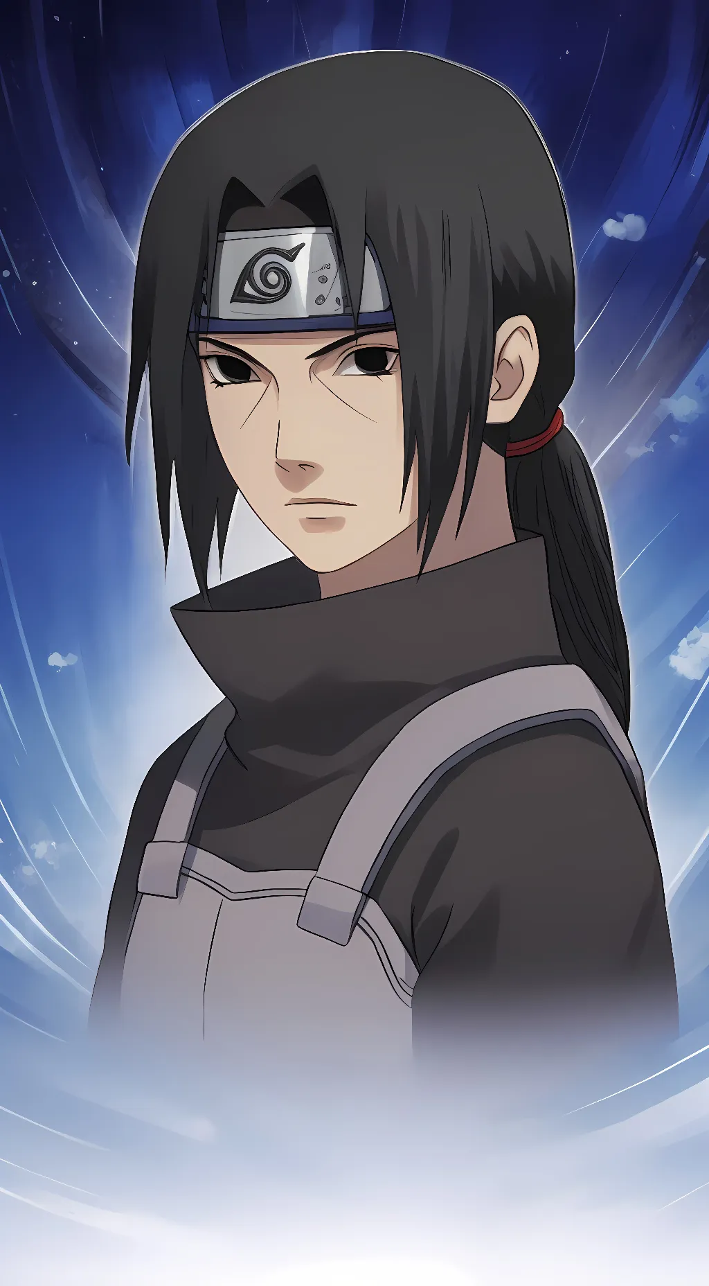ai character: Itachi Uchiha background