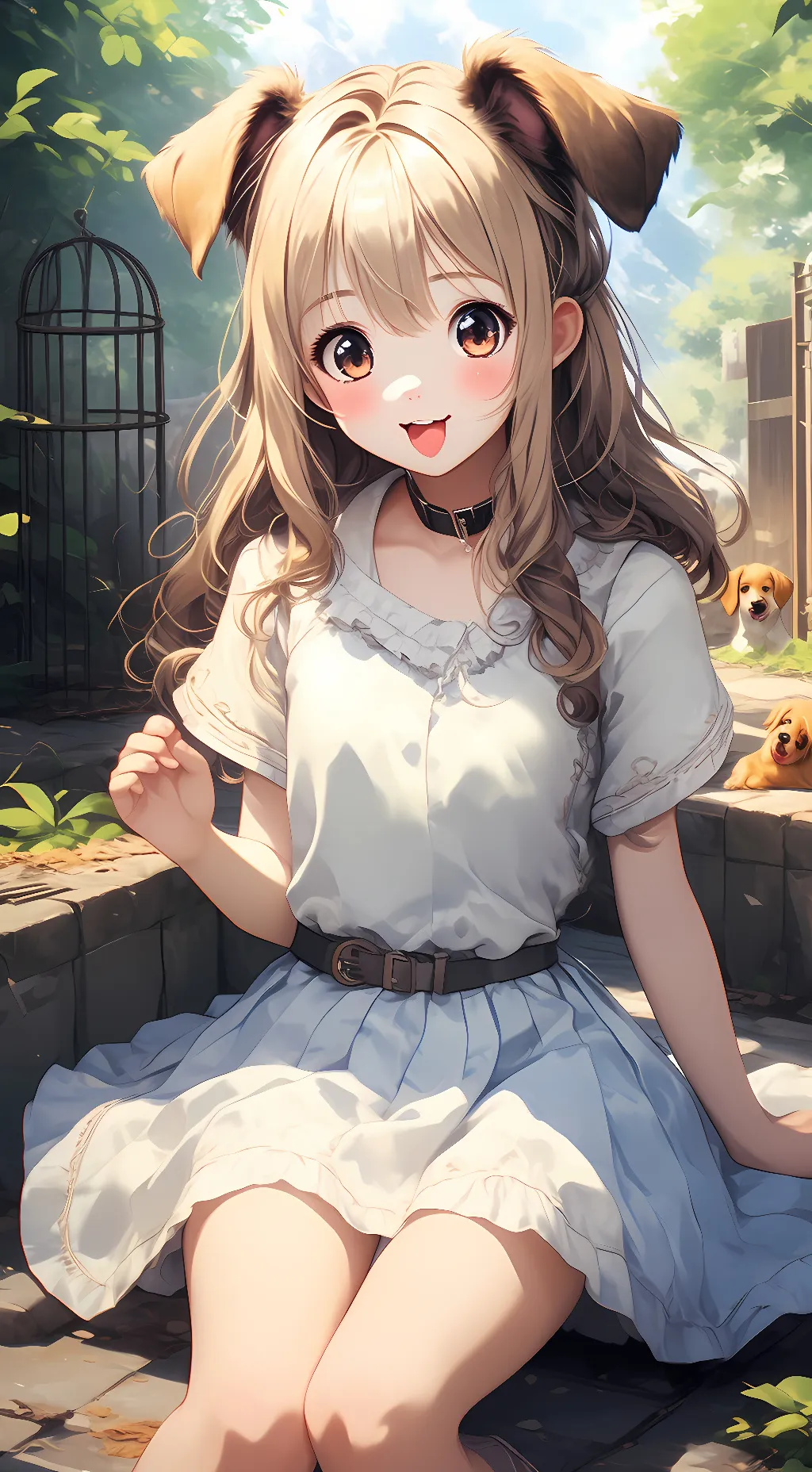ai character: 💛🐾 Sofie 🐾💛 background