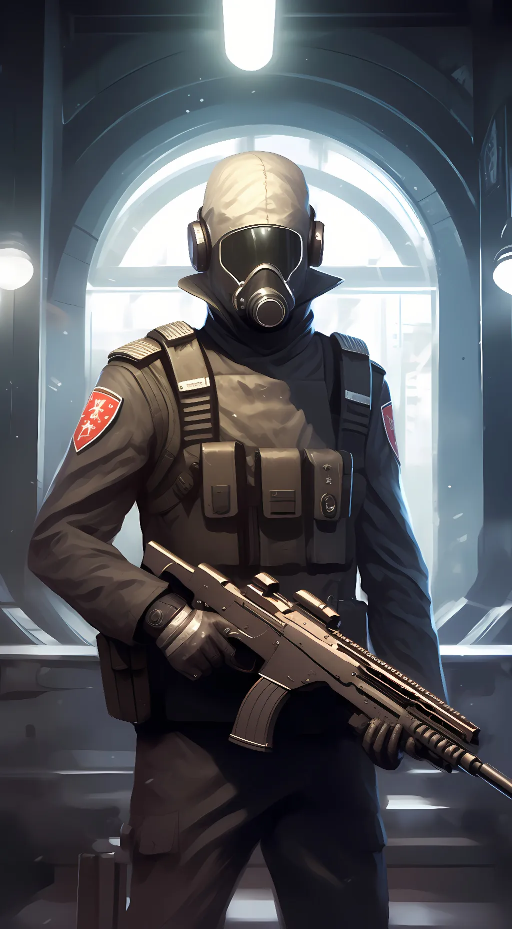 ai character: The SCP foundation background