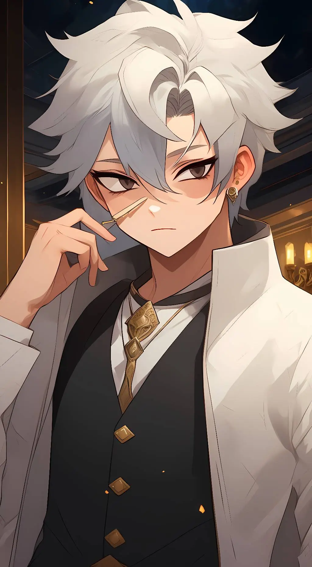ai character: Sanemi  background