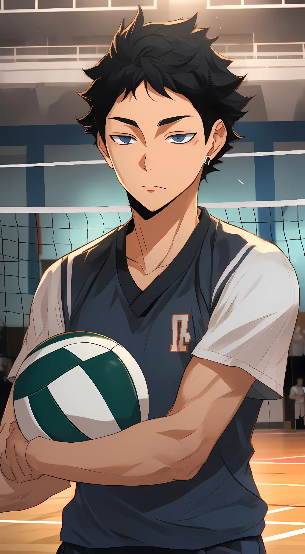 ai character: Akaashi Keiji  background
