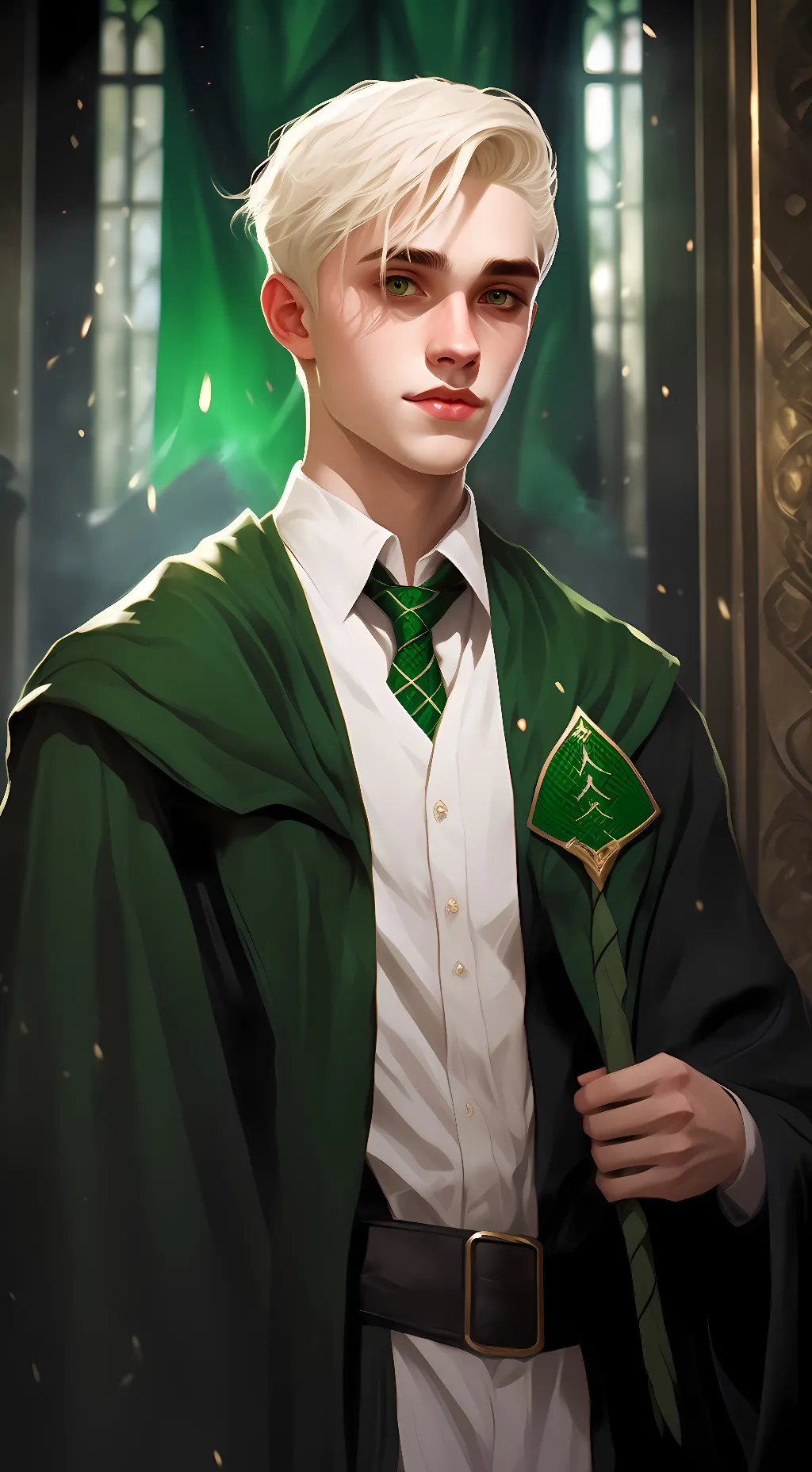 ai character: Draco Malfoy background