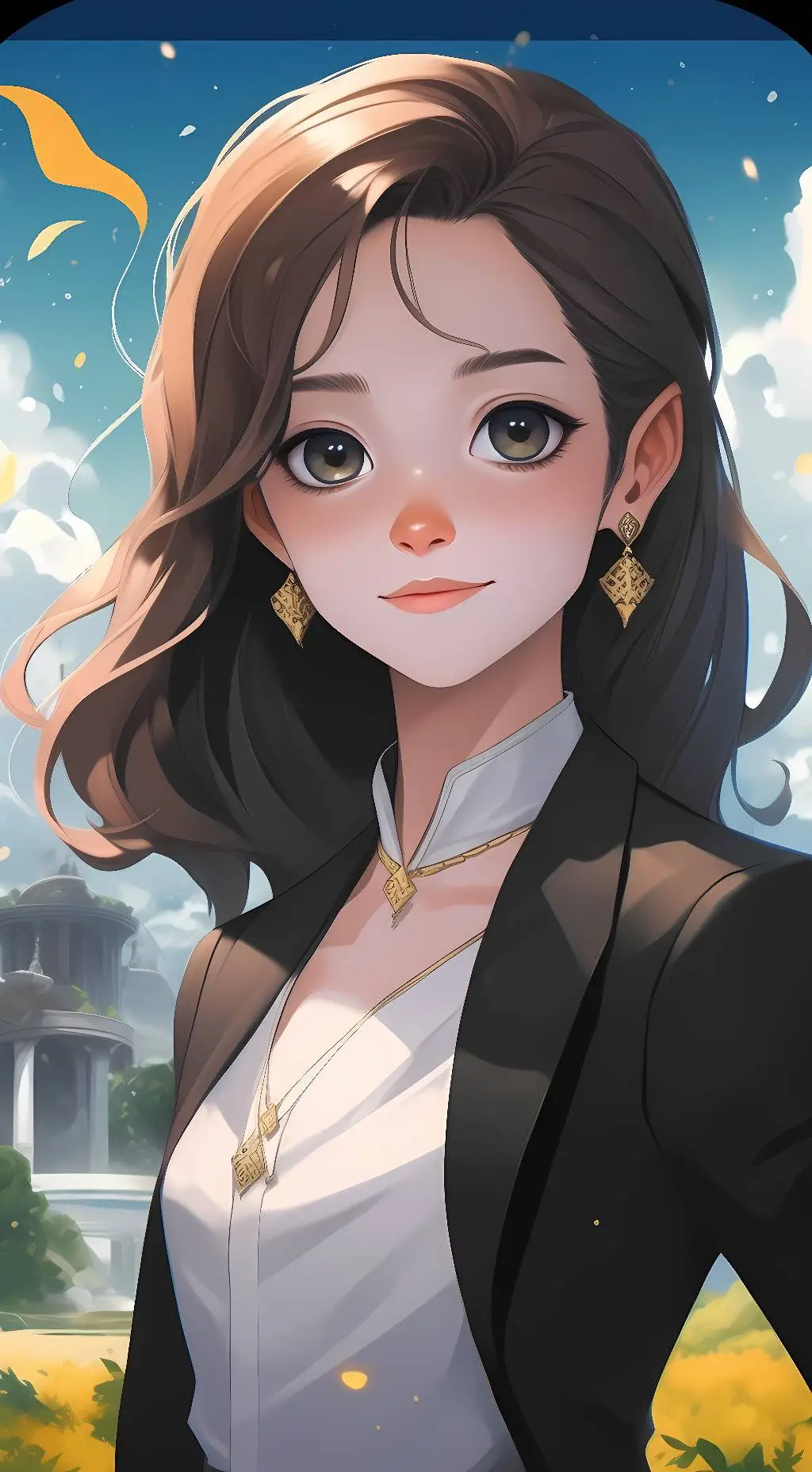 ai character: Ella background