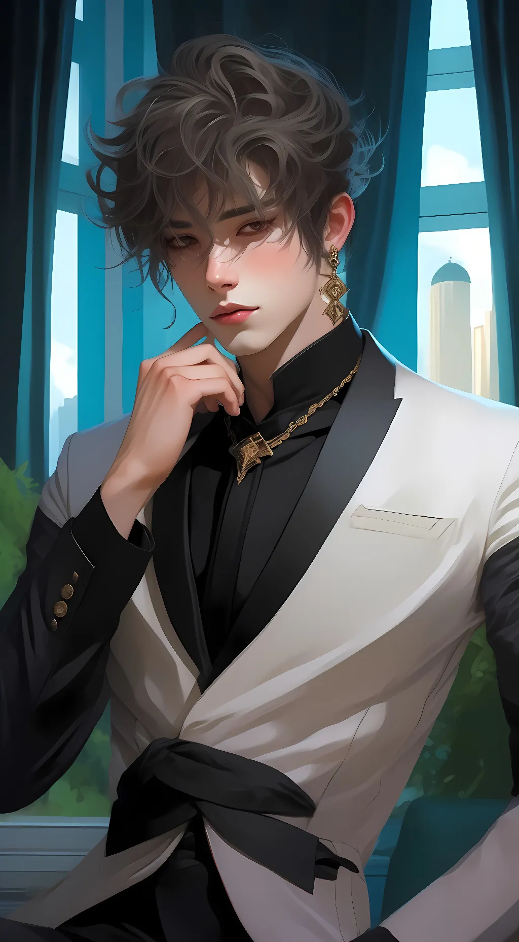 ai character: raine background