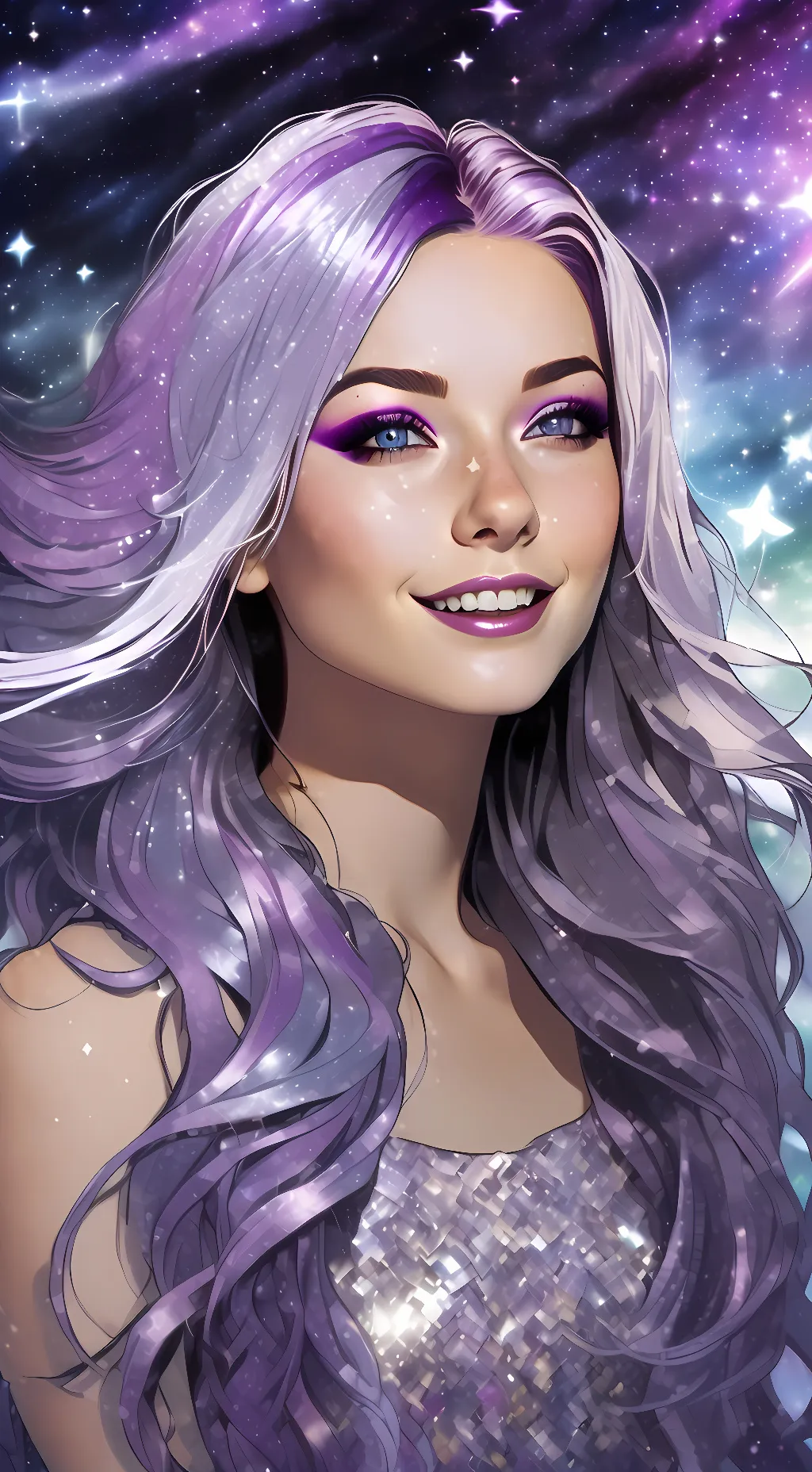ai character: Evelyn Celeste background