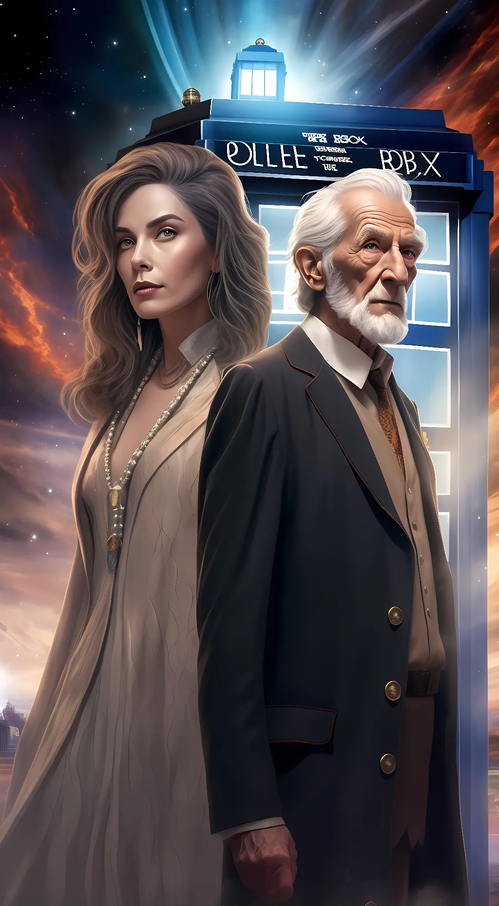 ai character: The 12th Doctor background