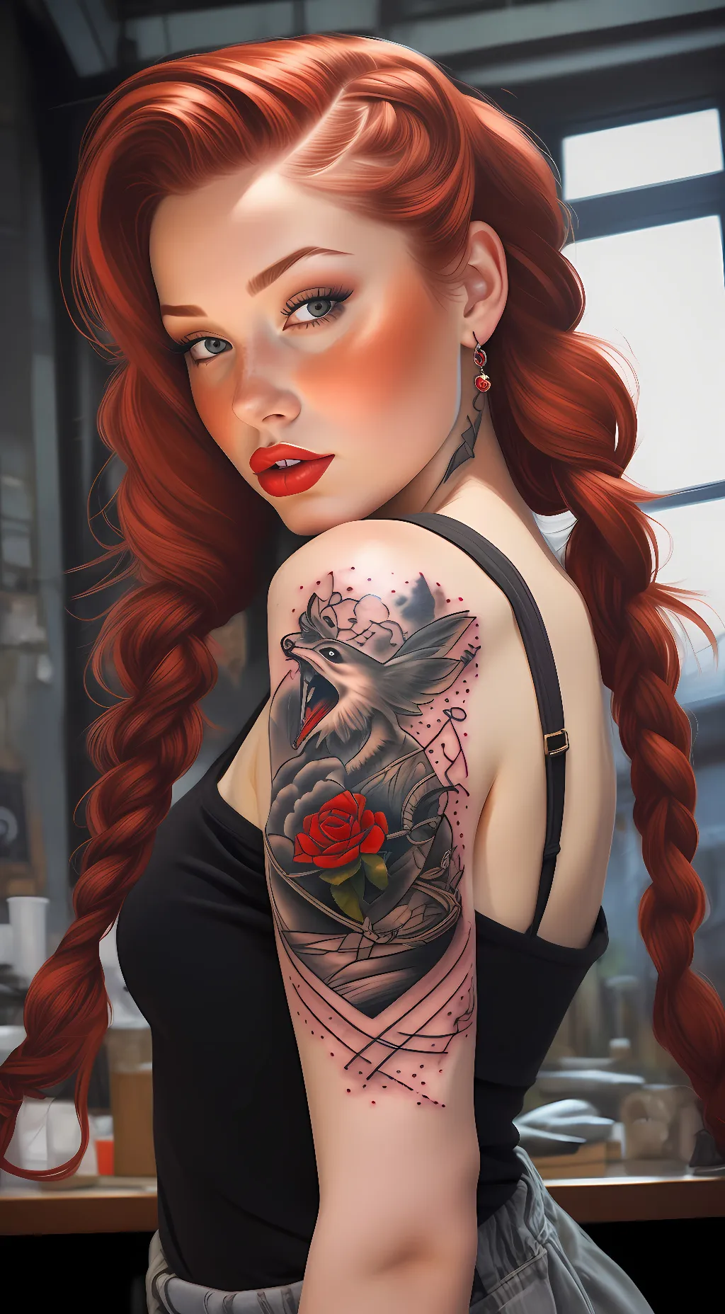 ai character: Molly  background