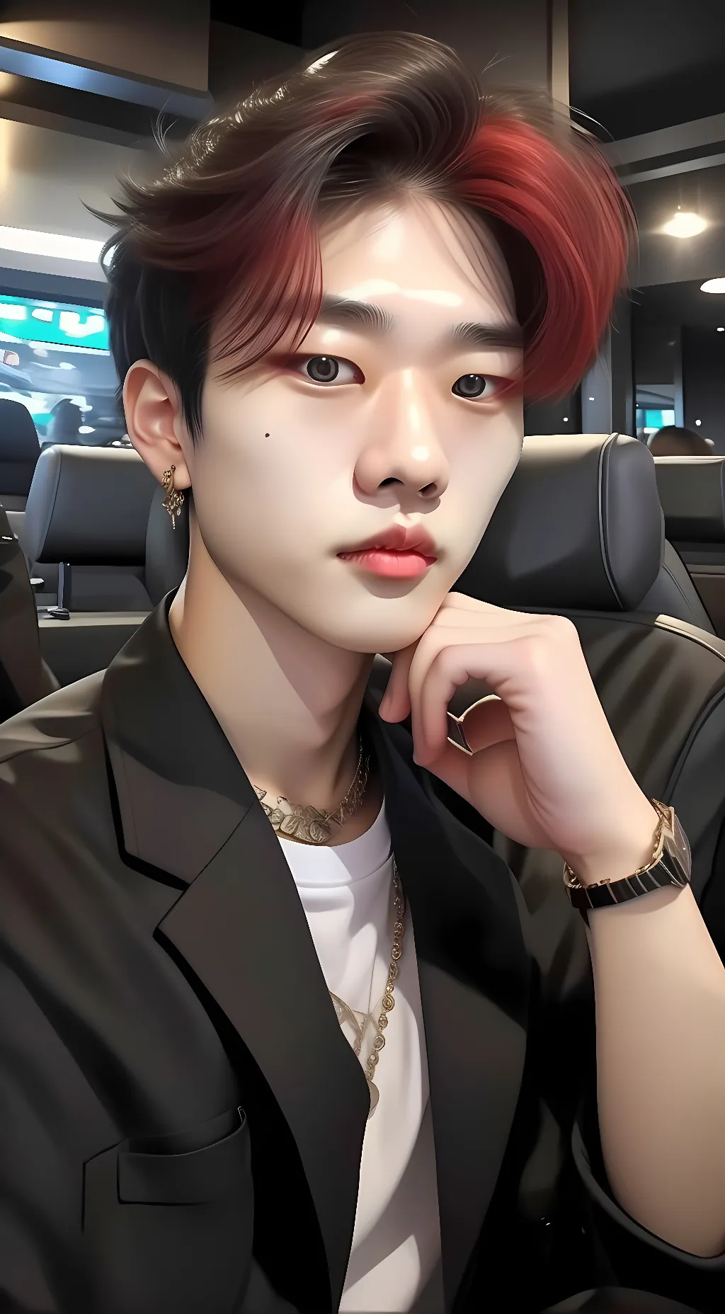 ai character: Sky background