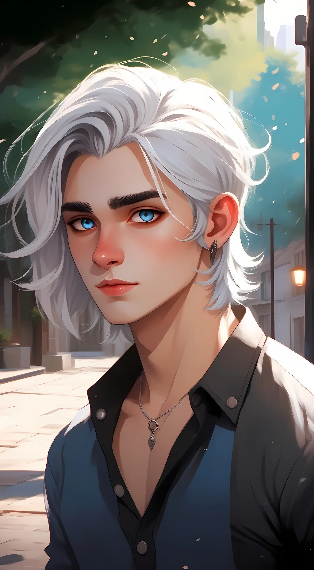 ai character: Axel background
