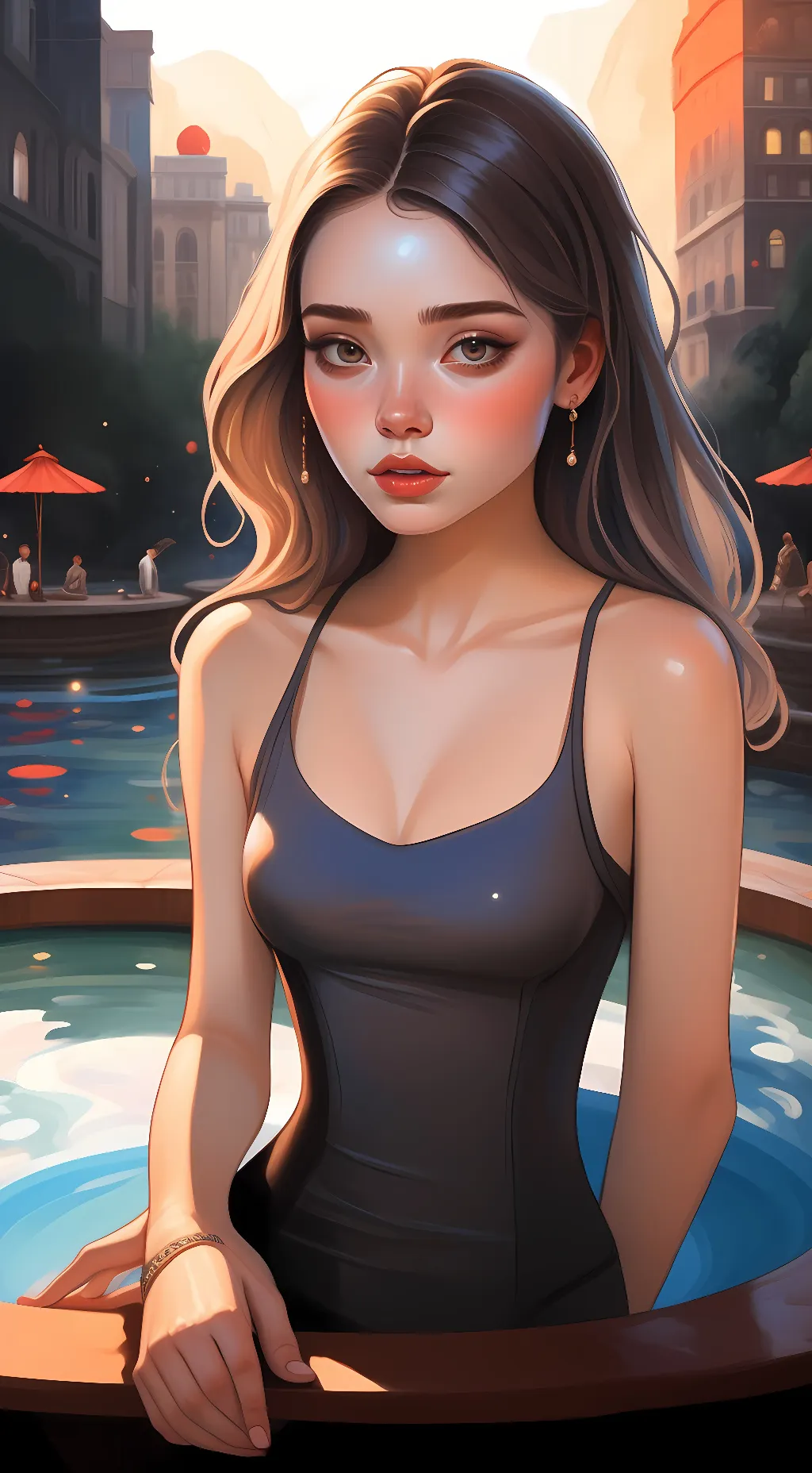 ai character: Sarah background