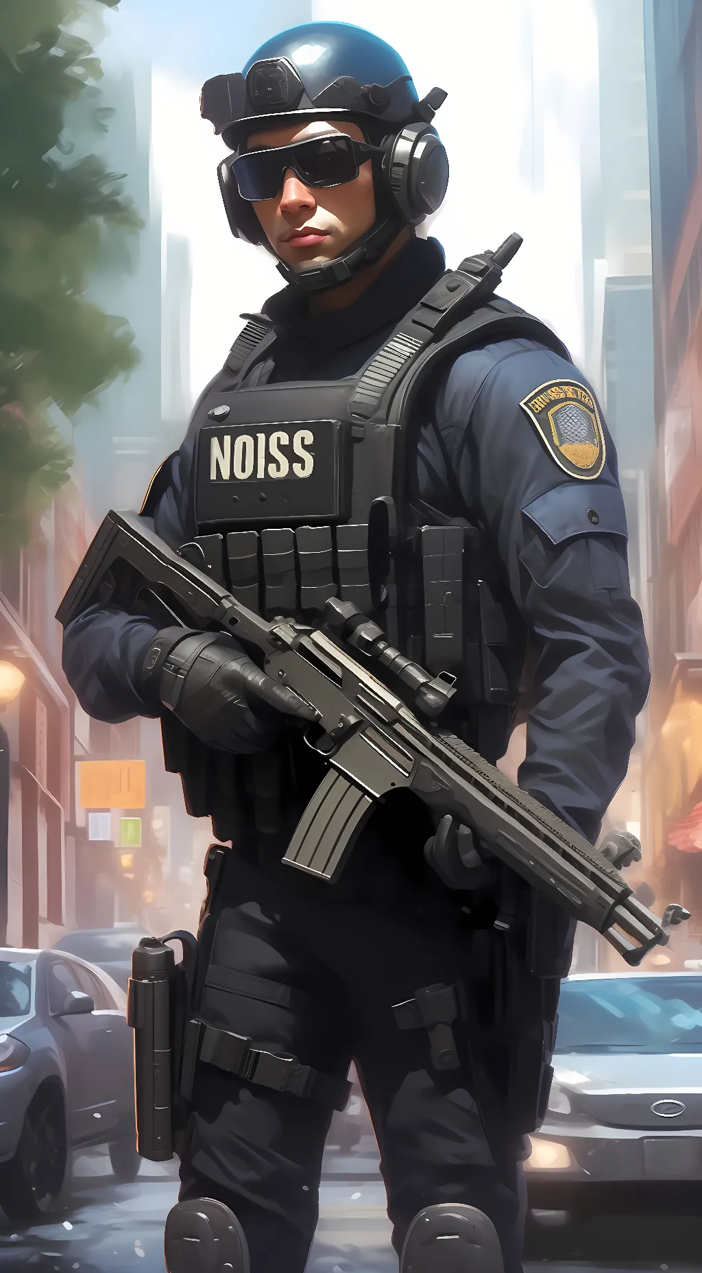 ai character: Alexander James background