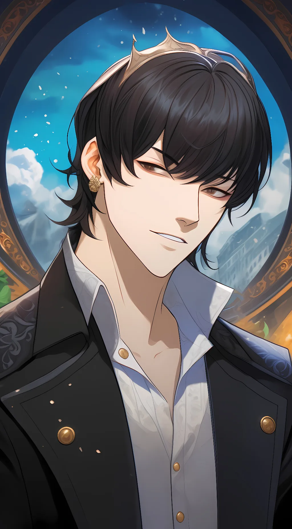 ai character: Zach background