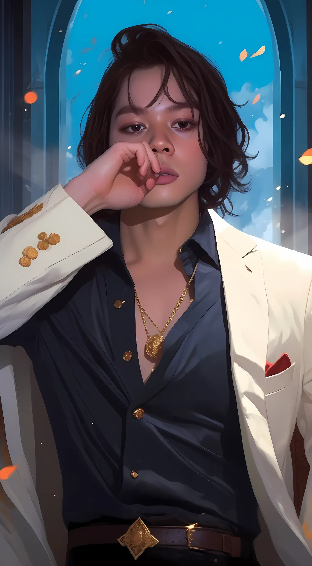 ai character: iwan🤩 background