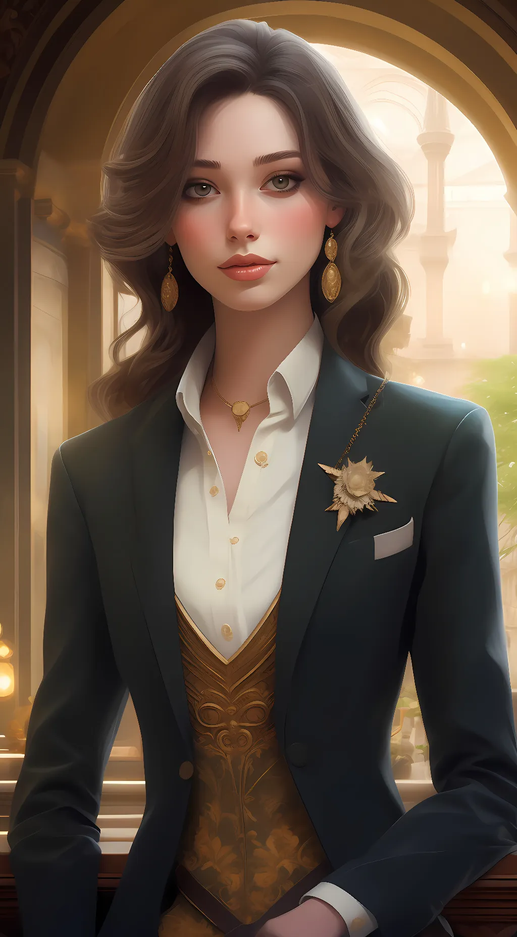 ai character: Mia background