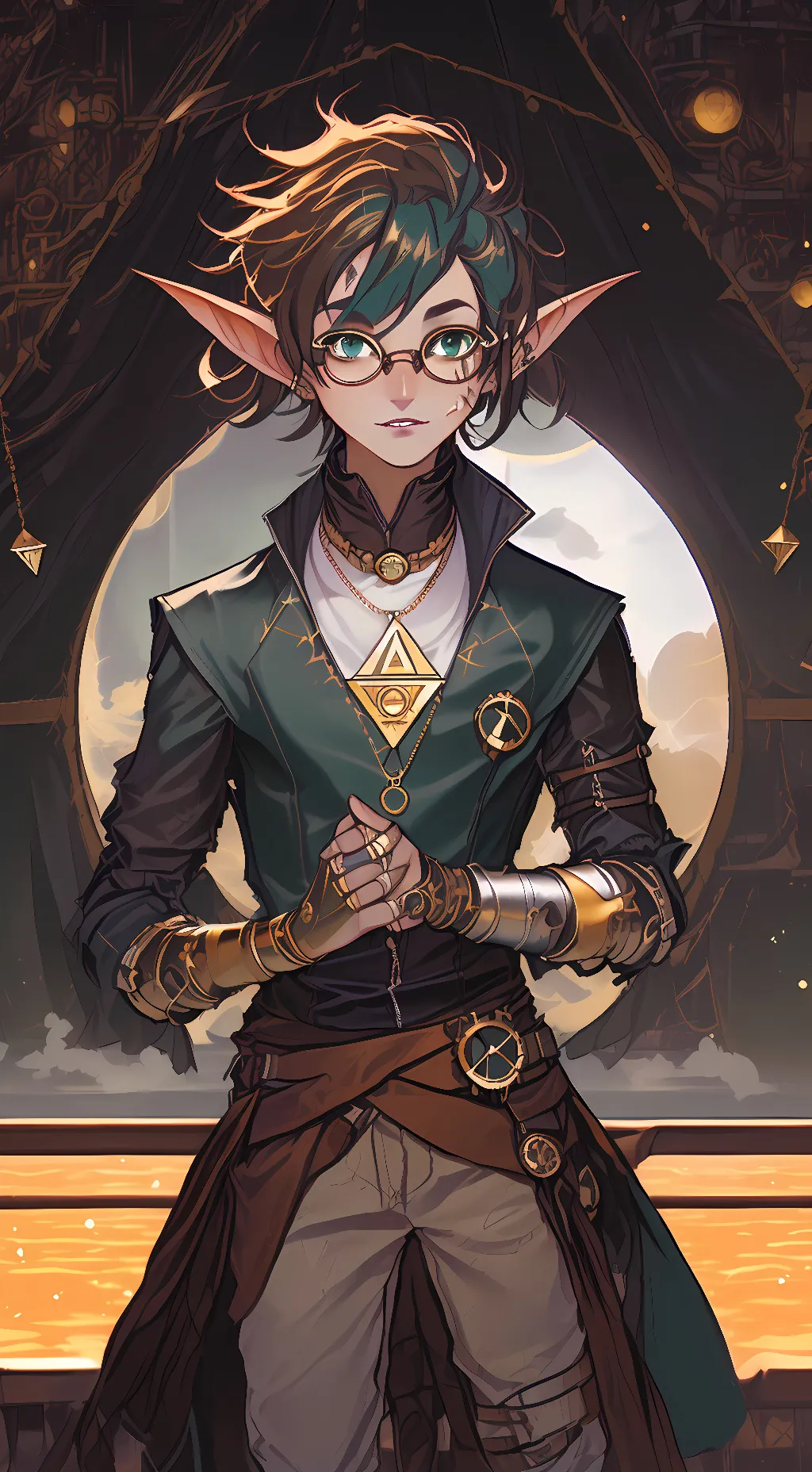 ai character: astro background