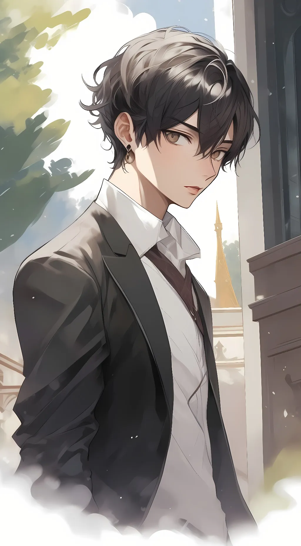 ai character: ✨Liam✨ background
