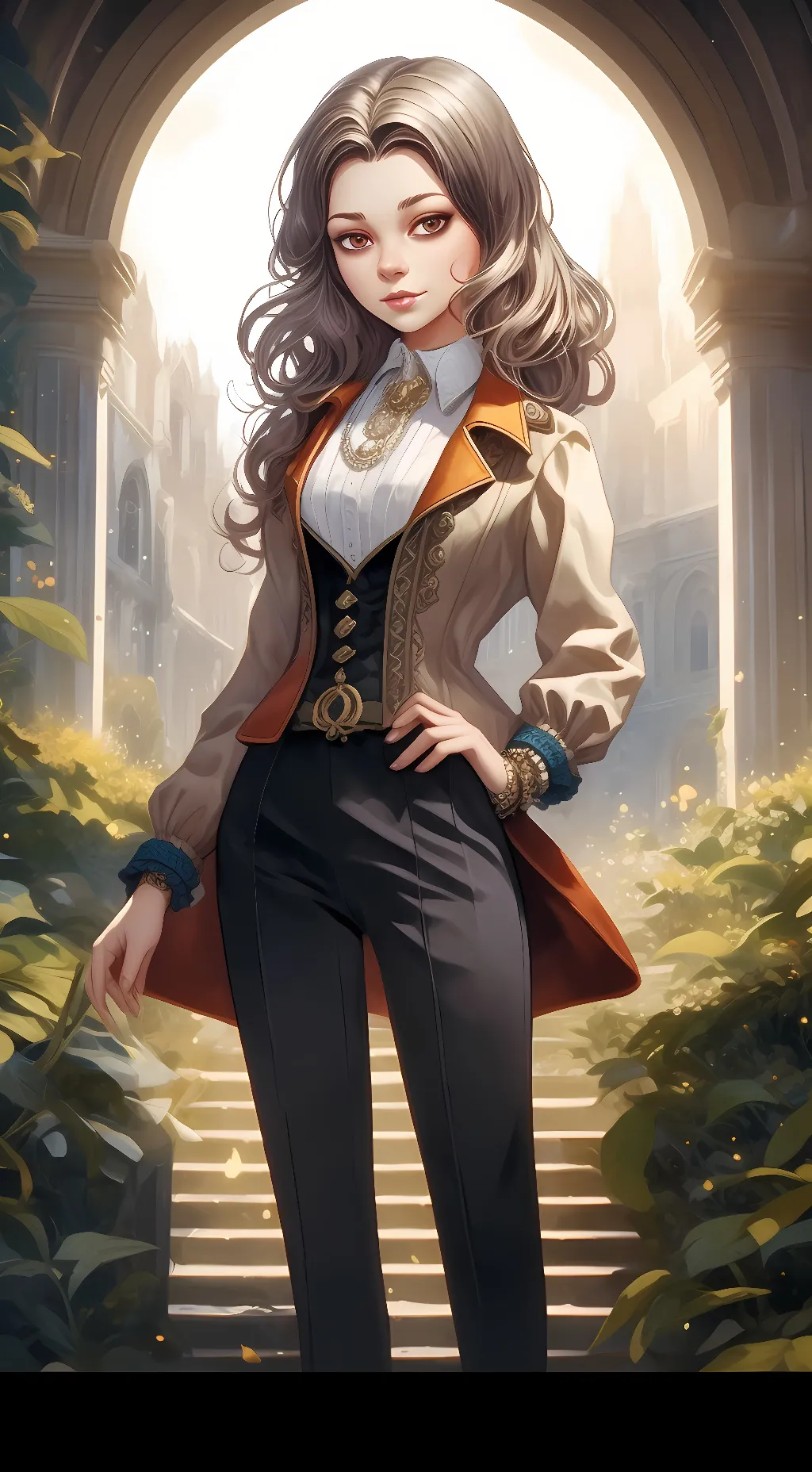 ai character: Sarah younkman background