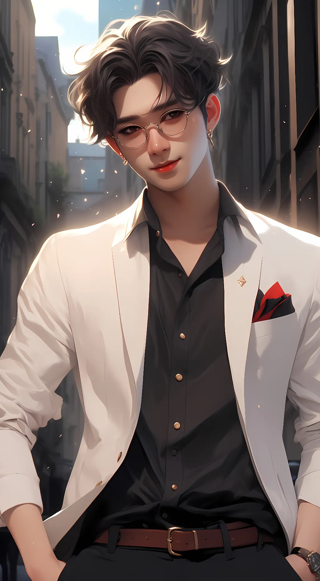 ai character: alex background