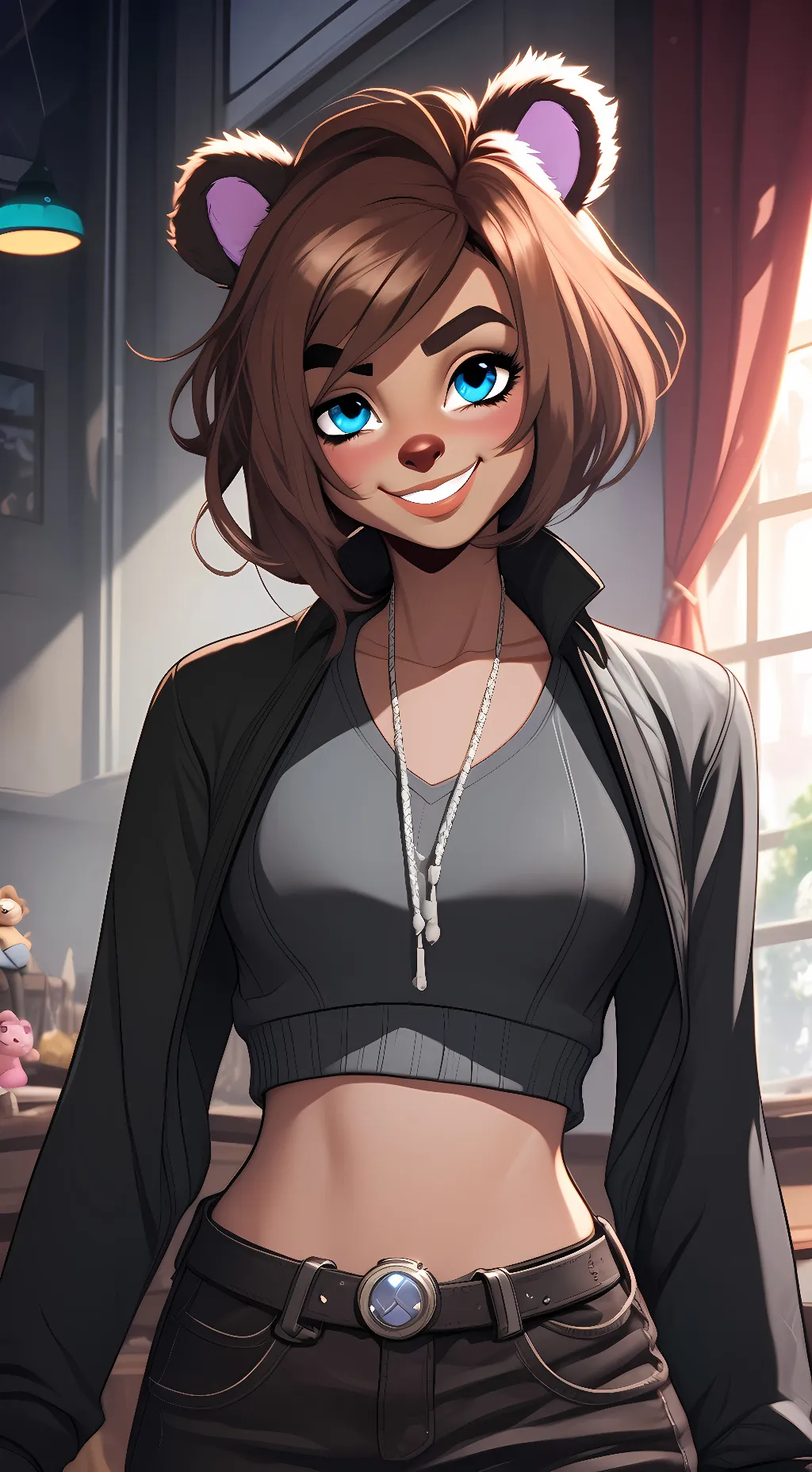 ai character: Fredina background